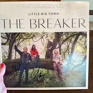 Autographed Little Big Town Vinyl LP Record
